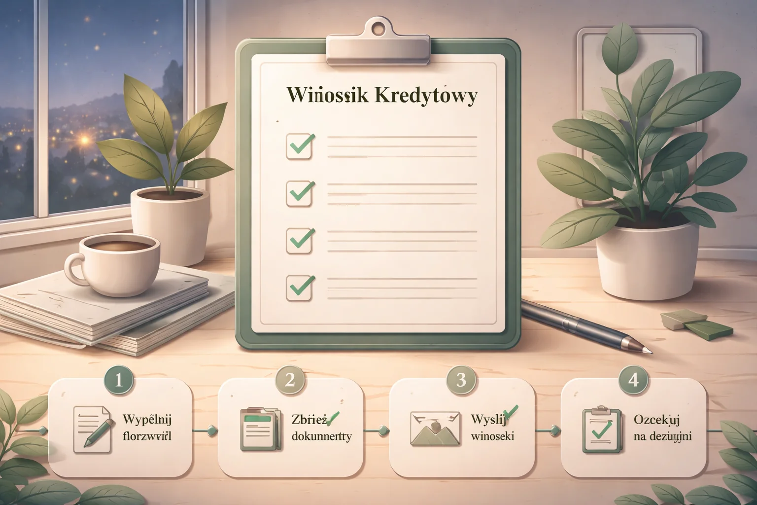 Jak złożyć wniosek o kredyt hipoteczny krok po kroku